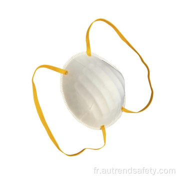 Masque de coupe avec bandeau confortable GB2626-2006 Masque de protection facial en forme de coupe KN95